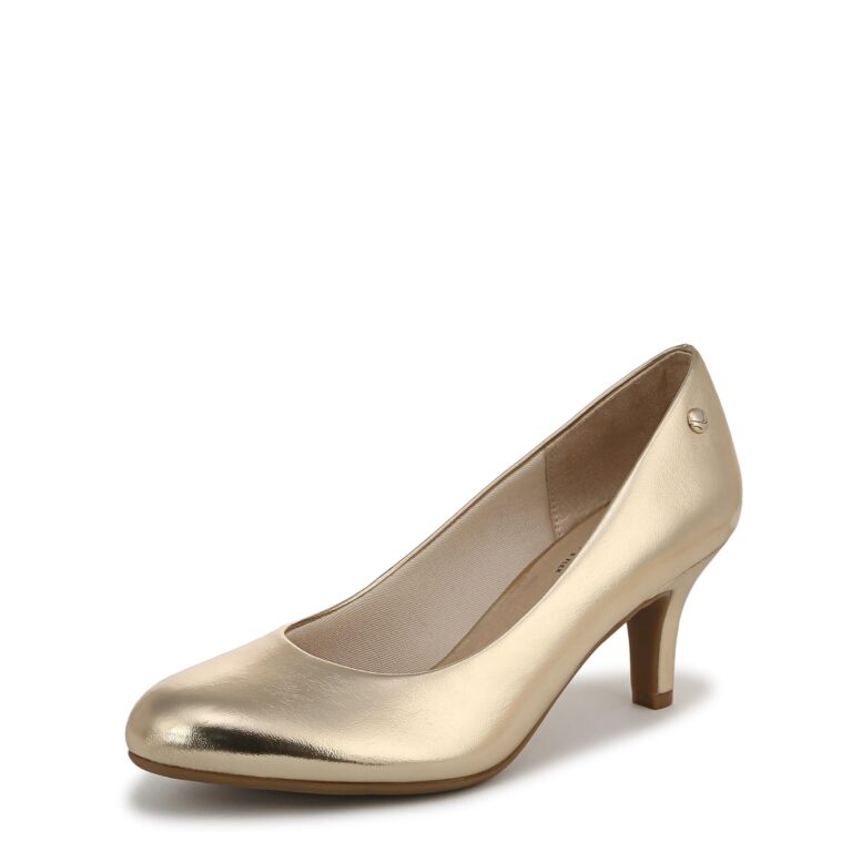 🔥 LifeStride Womens Parigi Pumps Pump Gold Metallic 9.5 N  — $20.99  (was $69.99)