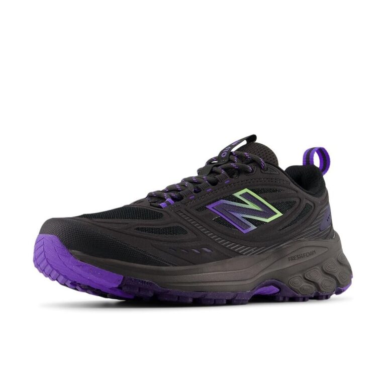 🔥 New Balance Women’s Fresh Foam 410v9 Trail Running Shoe, Black/Electric Indigo  — $35.60  (was $69.99)