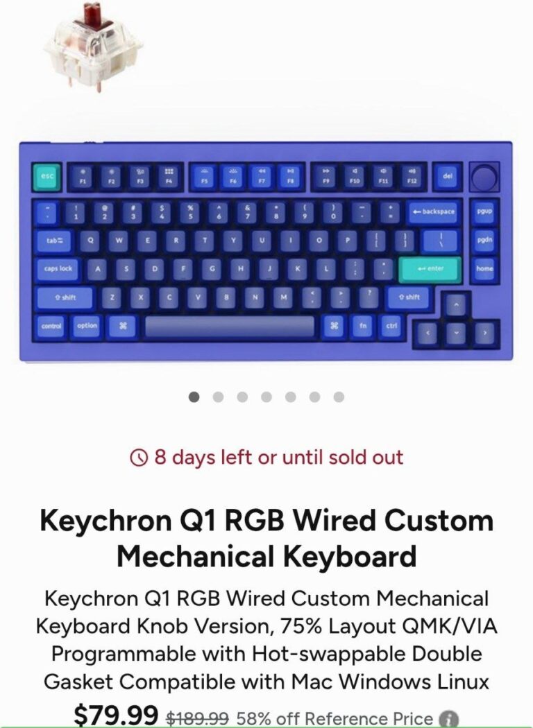 🔥 code KEYCHRON  — $74