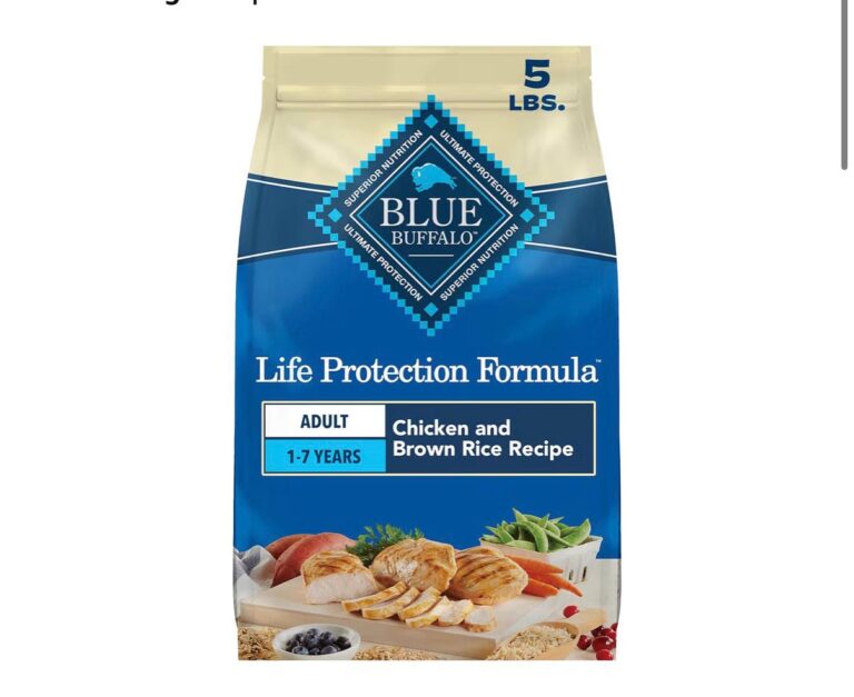 🔥 Blue Buffalo Life Protection Formula Chicken & Brown Rice Adult Dry Dog Food, Supports Immunity with Antioxidant-Rich Li  — $4  (was $18)