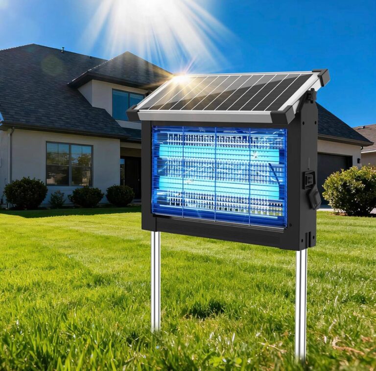 🔥 OnBeam Solar Bug Zapper Outdoor, 4500V Mosquito Zapper Waterproof Electric Fly Zapper Rechargeable Mosquito Killer Lamp   — $39  (was $89)