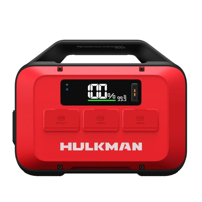 🔥 Hulkman Mega 576Wh Power Station, Works at -4°F, PD100W, 1h fast charging, Ternary Lithium Battery with 10 ports, 600W A  — $250  (was $799)