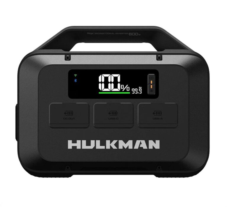 🔥 Hulkman Mega 576Wh Power Station, Works at -4°F, PD100W, 1h fast charging, Ternary Lithium Battery with 10 ports, 600W A  — $250  (was $799)