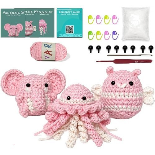 🔥 Crochet Amigurumi Starter Kits  — $8.99