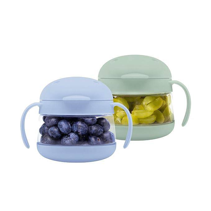 🔥 Ubbi Tweat Snack Containers for Kids & Toddlers, BPA-Free Tritan Spill-Proof Toddler Snack Cups, Portable Travel Food St  — $5  (was $16)