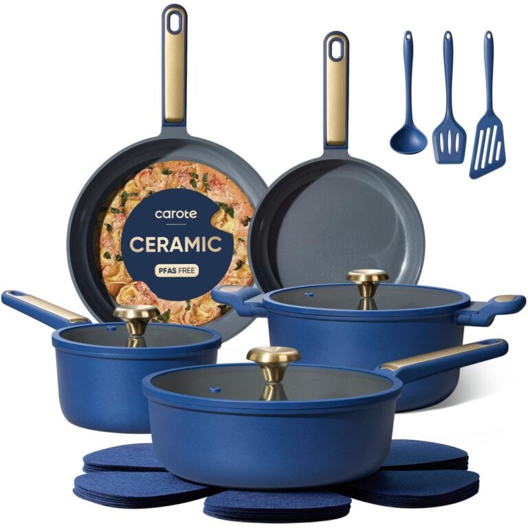 🔥 CAROTE Ceramic Cookwar Set! Add lightning deal