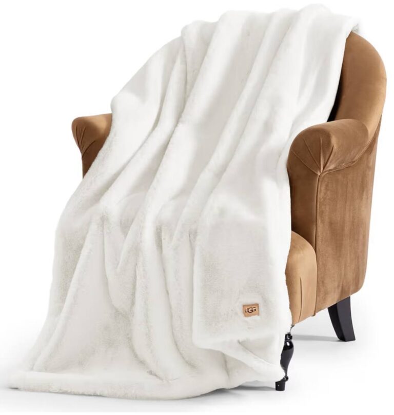 🔥 UGG Euphoria Plush Faux Fur Throw Blanket  — $44