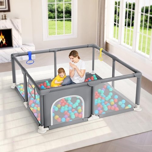 🔥 Grey Dripex Baby Playpens  — $19.99  (was $41.99)