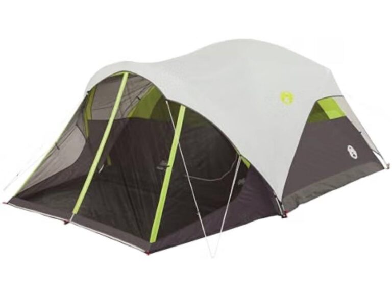 🔥 Coleman Steel Creek 6-Person Tent with Screened Porch & Integrated Rainfly, Weatherproof Tent with Screen Room Sets Up i  — $99  (was $229)