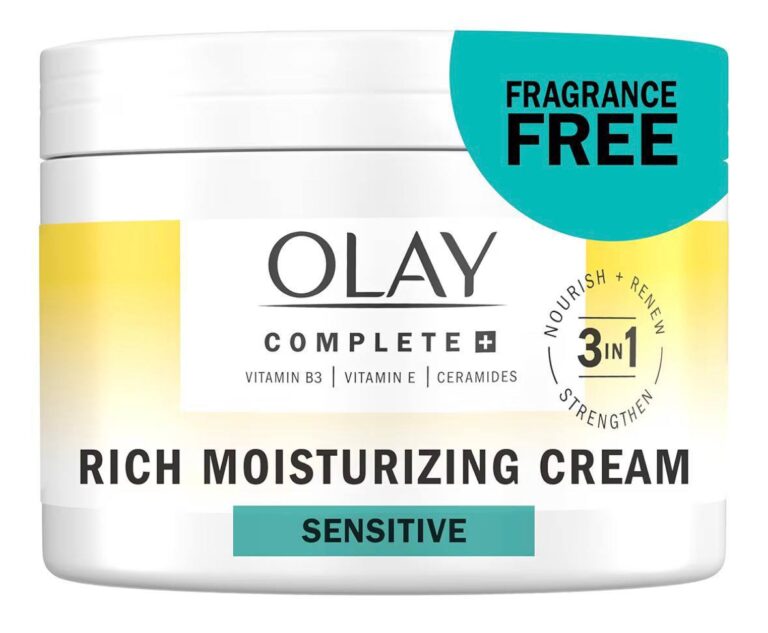 🔥 Olay Face Moisturizer, Complete+ Rich Moisturizing Cream – Fragrance-Free, Gentle for Dry & Sensitive Skin, 3-in-1 Hydra  — $14  (was $26)