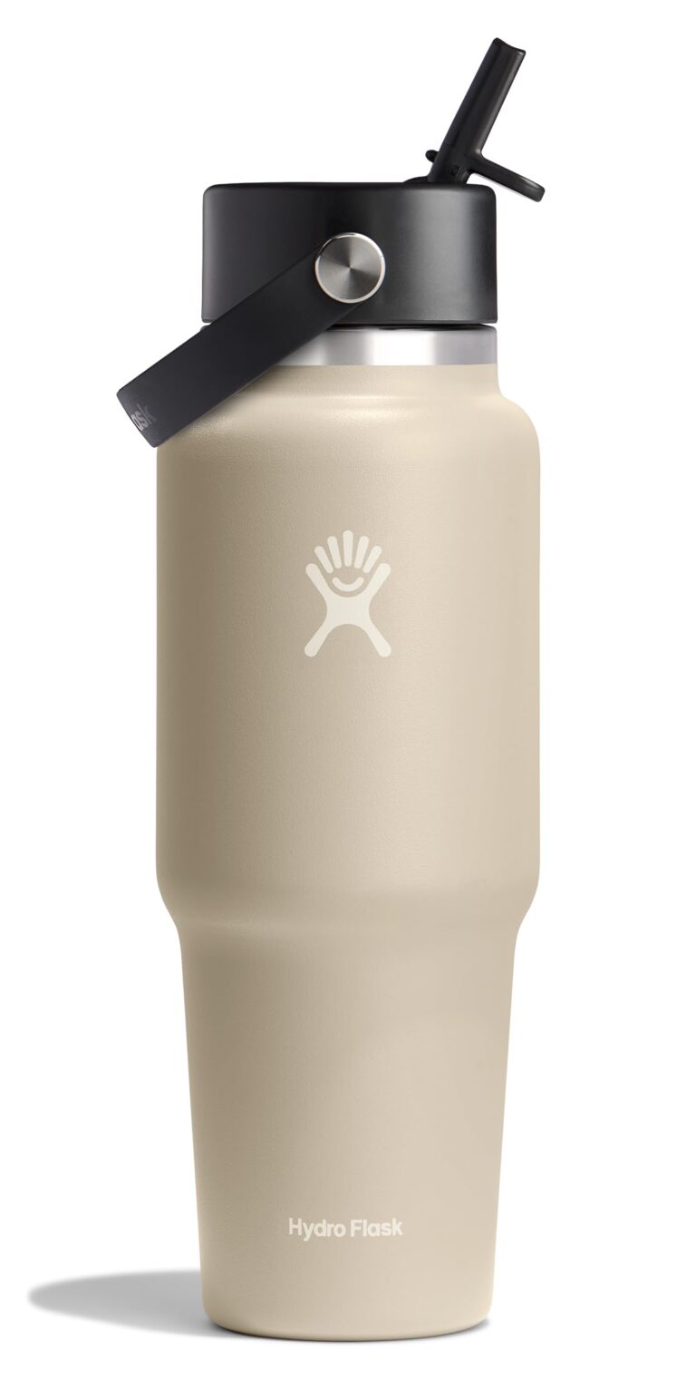 🔥 Hydro Flask Travel Water Bottle – Insulated Stainless Steel – Wide Straw Lid  — $22.48  (was $44.95)