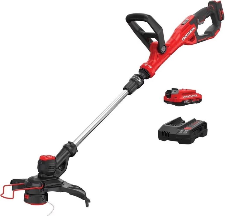 🔥 CRAFTSMAN V20 Weed Wacker Cordless String Trimmer and Edger, Weed Eater Includes 2.0 Ah Battery and Charger, Lightweight  — $69  (was $119)