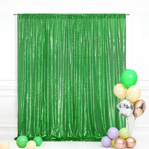 🔥 Eternal Beauty Green Sequin Backdrops  — $31.99  50% off
