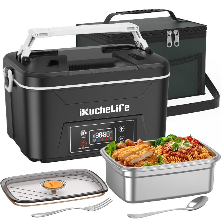 🔥 ikuchelife Heated Lunch Box, 24000mAh Cordless Electric Lunch Box with Scheduled Heating  — $50.00  (was $99.99)