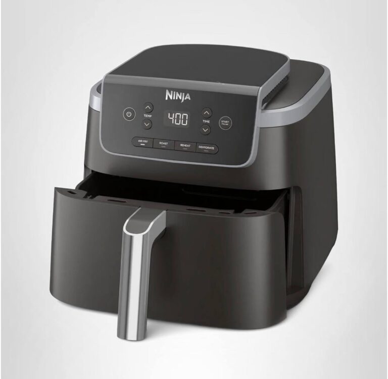 🔥 Ninja Air Fryer with Air Crisp | 5 QT Capacity fits up to 4lbs of Fries | 4-in-1 Pro Air Fry, Roast, Reheat, Dehydrate  — $89  (was $129)