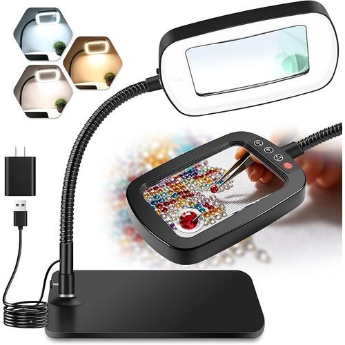 🔥 LED Magnifying Glasses with Stand  — $20.99  (was $41.99)