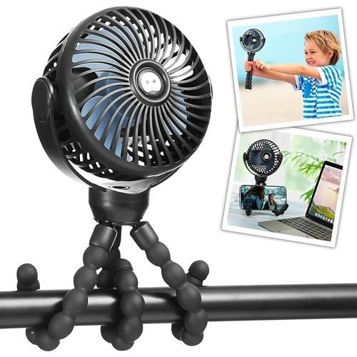 🔥 Snawowo Portable Baby Stroller Fans  — $12.99  (was $24.99)
