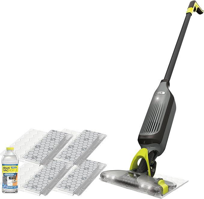 🔥 Shark VACMOP Cordless Hard Floor Cleaner, Vacuum and Spray Mop, Powerful Suction, Lightweight, LED Headlights, Includes   — $59  (was $99)