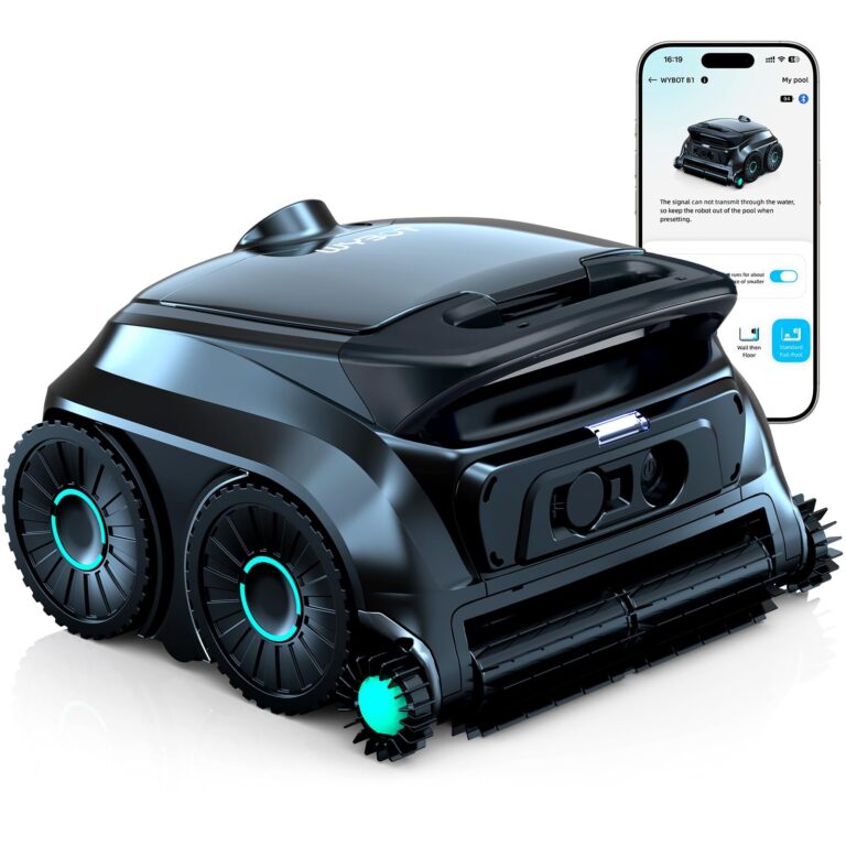 🔥 (2026 NEW) WYBOT B1 Cordless Robotic Pool Vacuum for Inground Pools)  — $334.99  (was $539.99)