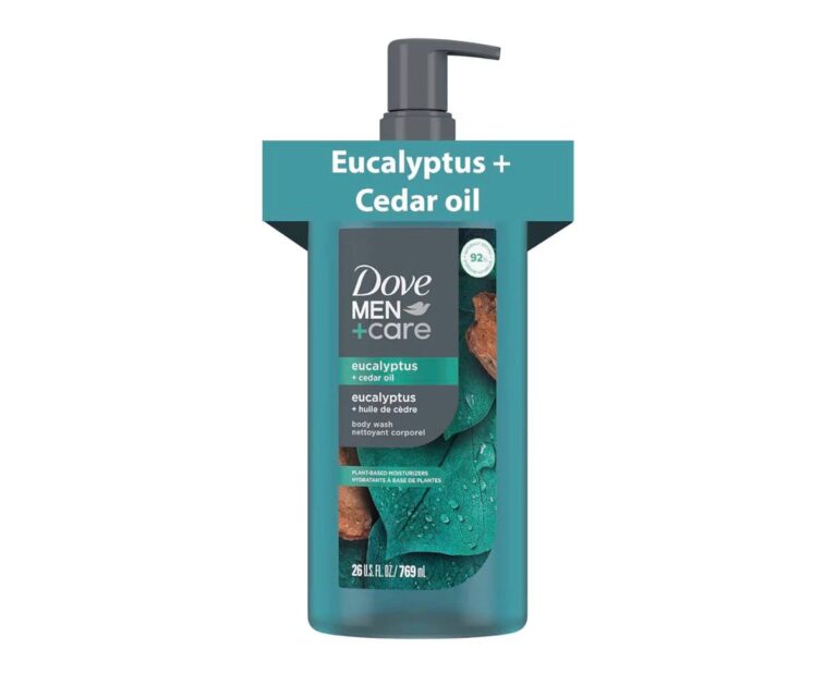 🔥 DOVE MEN Eucalyptus + Cedar Oil Moisturizing Body Wash | #1 Dermatologist Body Wash for Men, Sulfate Free, Paraben Free,  — $5  (was $10)