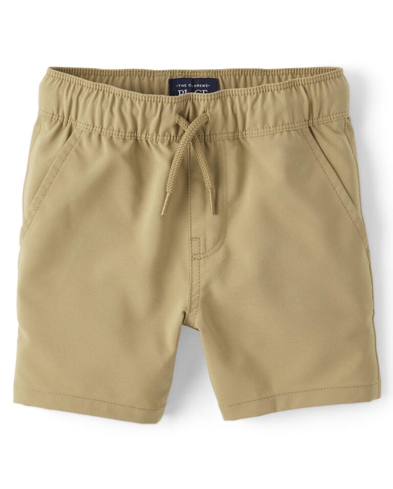 🔥 The Children’s Place,Baby-Boys,and Toddler Uniform Quick Dry Jogger Shorts,Flax,18 Months,24 Months  — $11.48  (was $22.95)