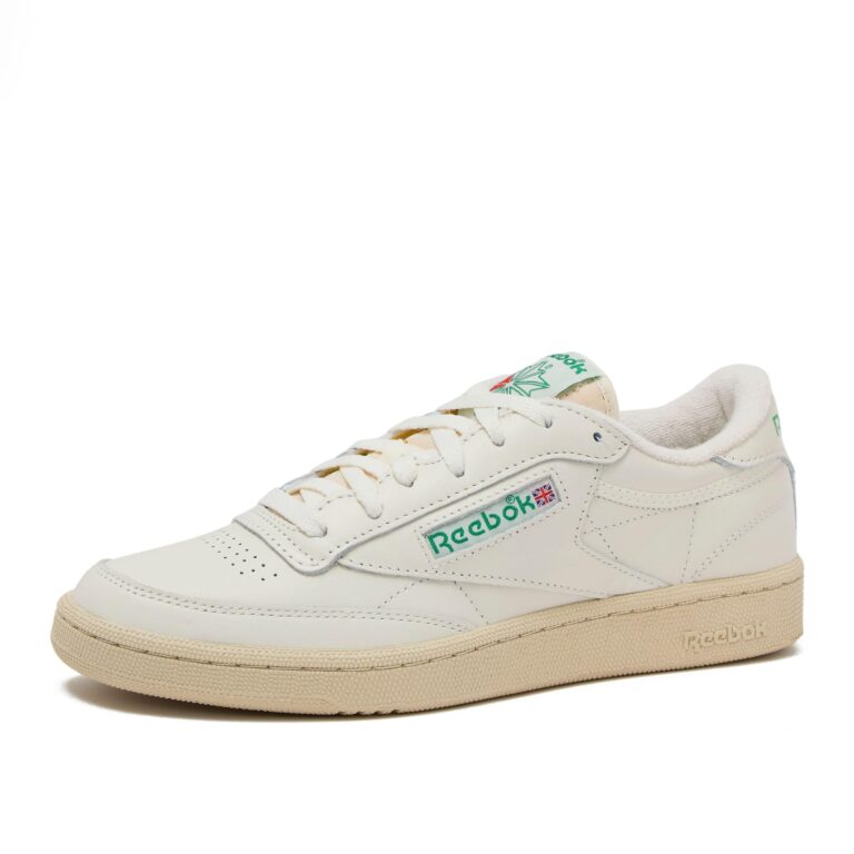 🔥 Reebok Club C Vintage Tennis Sneakers for Men, Casual White Mens Shoes  — $59.50  (was $90.00)