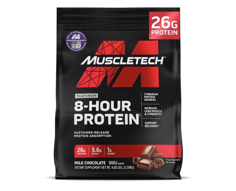 🔥 MuscleTech Platinum 8-Hour Protein Powder – 7 Premium Protein Sources with Whey & Casein Protein for Increased Lean Musc  — $33  (was $70)