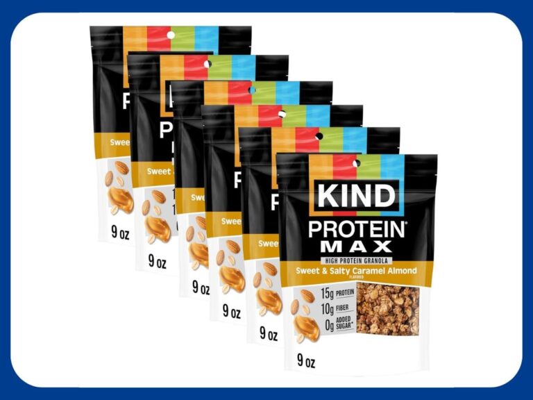 🔥 KIND Protein MAX Granola, 6 Pack Only  — $11  (was $31)
