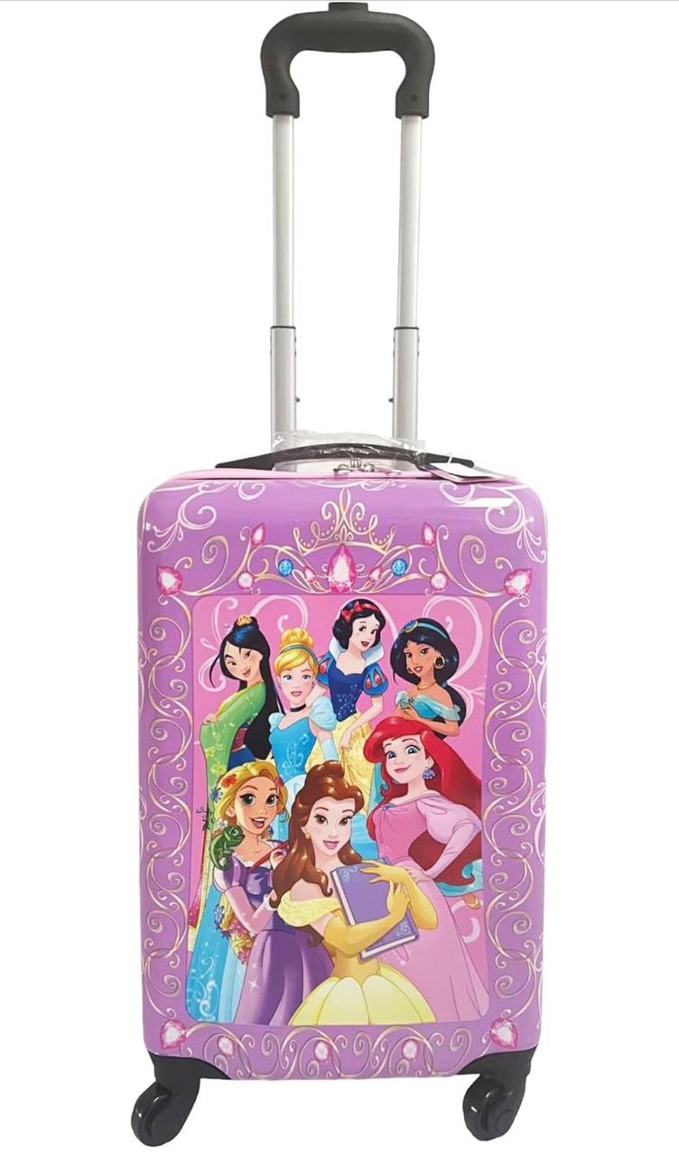 🔥 Fast Forward Disney Princess 20 inch luggage Hard-Sided Rolling Spinners Carry-On Tween Travel Trolley Suitcase for Kids  — $149.99  (was $149.99)
