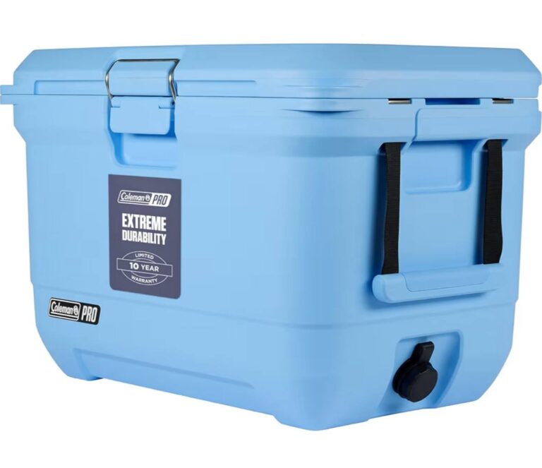 🔥 Coleman Pro Heavy-Duty 45qt Ultra-Light Premium Hard Cooler, Extra-Thick Insulation Keeps Ice up to 4 Days, 74-Can Capac  — $125  (was $199)