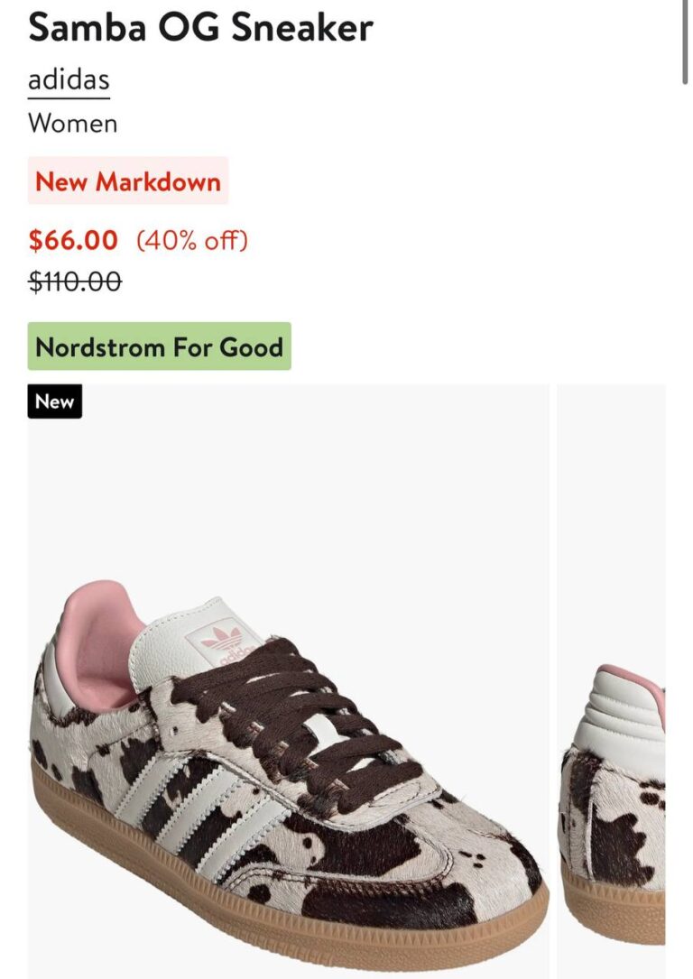 🔥 Samba OG Sneaker  — $66  (was $110)