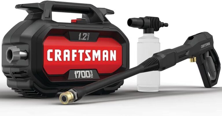 🔥 CRAFTSMAN Electric Pressure Washer, Cold Water, Lightweight Corded Power Washer for Cars, Driveways, Patio and Garage, P  — $89  (was $119)