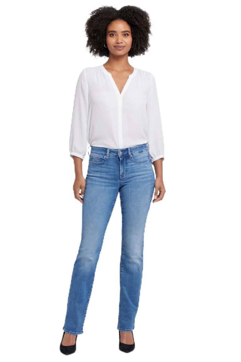 🔥 NYDJ Women’s Marilyn Straight Jeans, Stunning  — $56.98  (was $99.00)