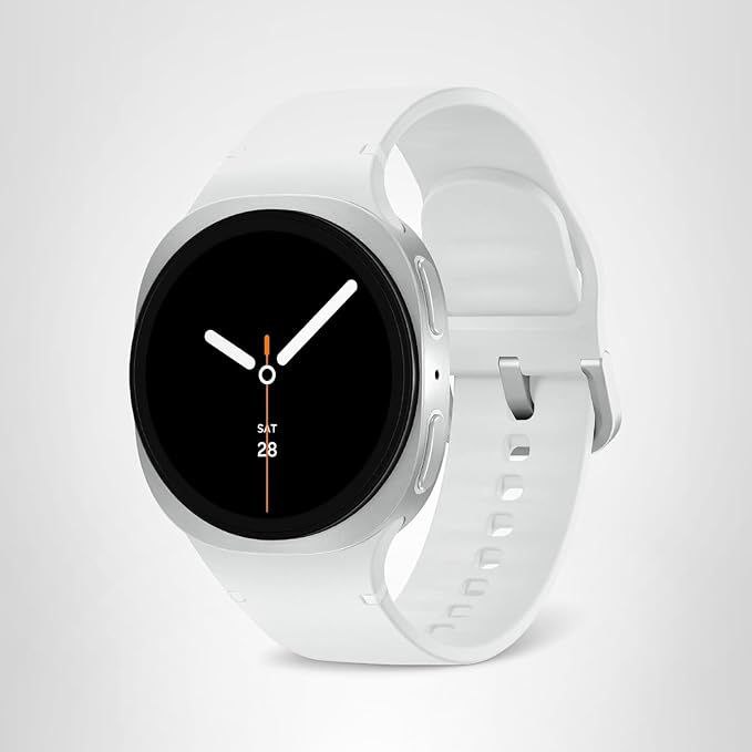 Samsung Galaxy Watch 8 (2025) 40mm Bluetooth Smartwatch, Cushion Design, Fitness Tracker, Sleep Coaching, Running Coach,