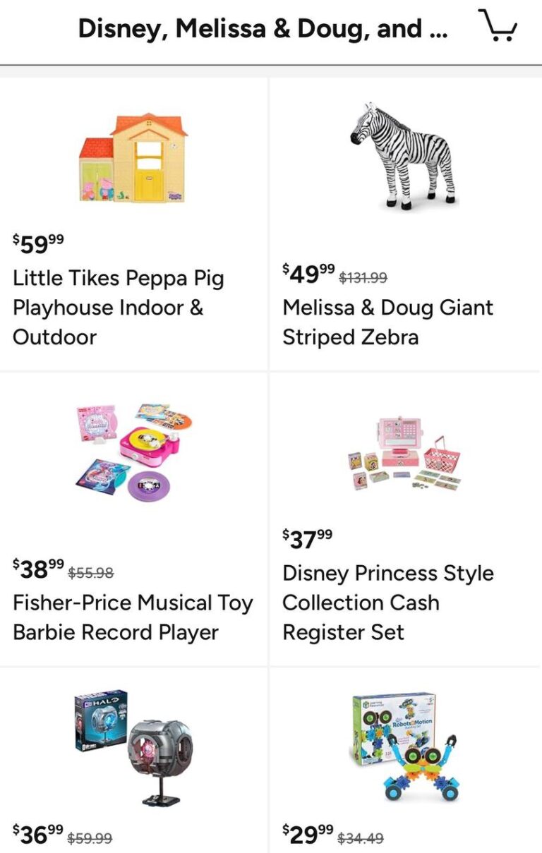 🔥 Disney, Melissa & Doug, and More Top Toys  — $50