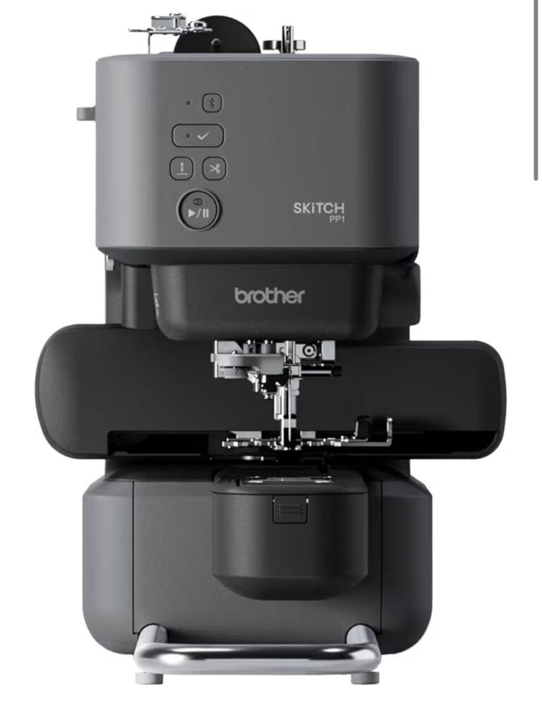 🔥 Brother Skitch Single-Needle Embroidery Machine powered by the required Artspira mobile app, 4” x 4” Embroidery Area, Bl  — $284  (was $529)
