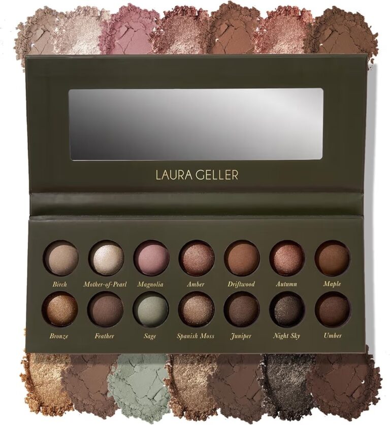 🔥 LAURA GELLER NEW YORK The Delectables Earthy Essentials Baked Eyeshadow Palette | 14 Pigmented Eyeshadows Blendable Natu  — $15  (was $30)