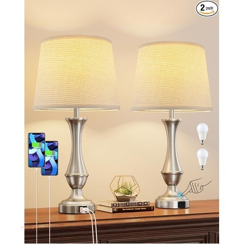Seealle Touch Bedside Lamps