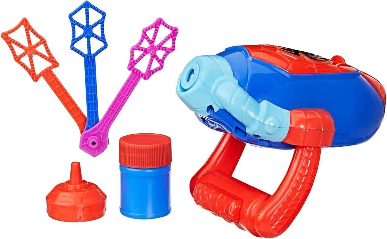 Spidey and his Amazing Friends Marvel Water-Webs Electronic Bubble Slinger