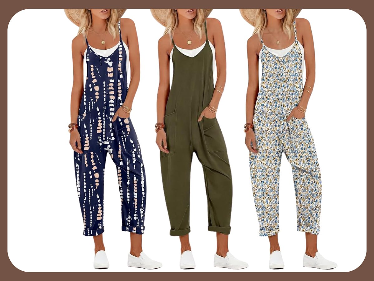 NEW PATTERNS! Ekouaer Women's Jumpsuits From