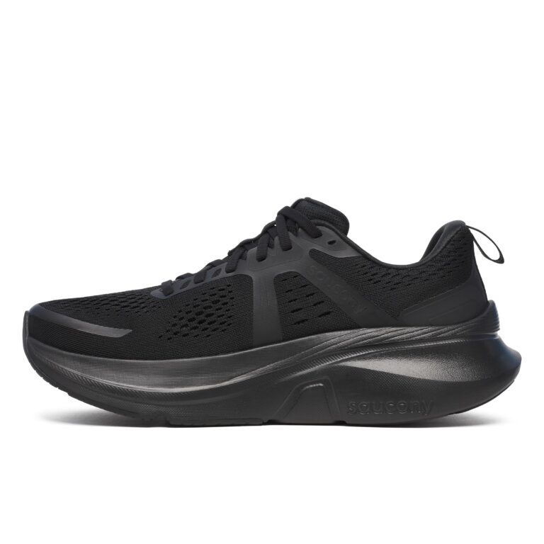 🔥 Saucony Men’s Guide 18 Sneaker, Black/Black/Black  — $97.50  (was $150.00)