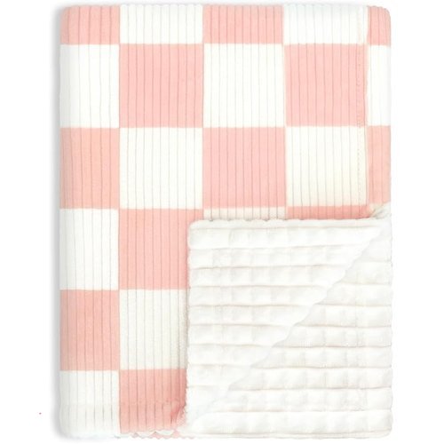 Homritar Pink Baby Blankets