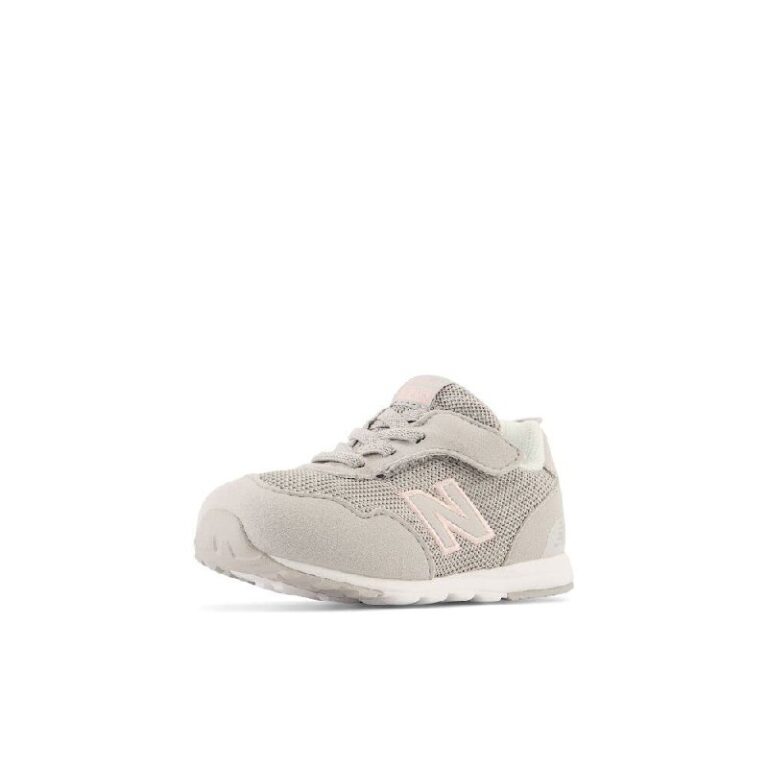 🔥 New Balance Kid’s 515 V1 New-b Hook and Loop Sneaker, Rain Cloud/Pink Haze  — $38.49  (was $54.99)