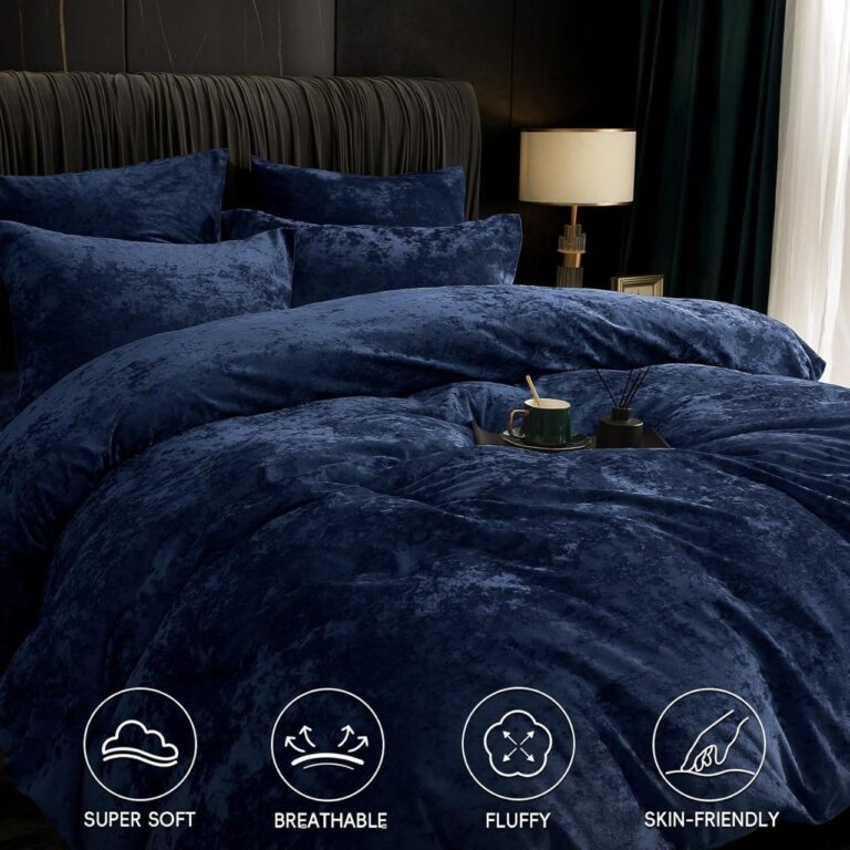 🔥 2-Piece Twin-size Velvet Duvet Cover Set