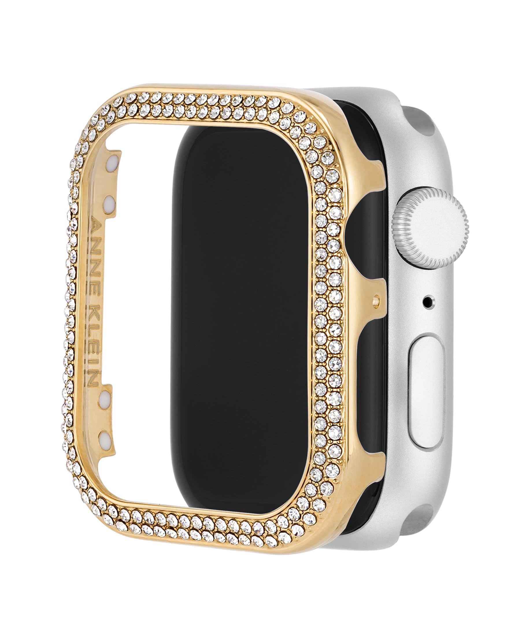 Anne Klein Premium Crystal Bumper, Compatible with Apple Watch