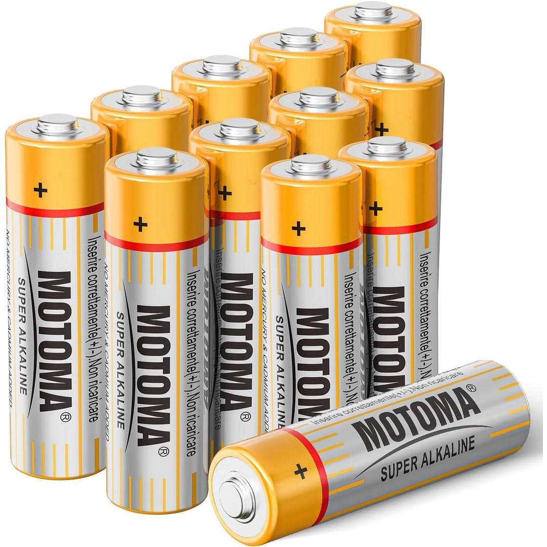 AA Batteries 12 Pack Alkaline Double A Batteries 10 Year Shelf Life AA battery Long Lasting Power Batteries
