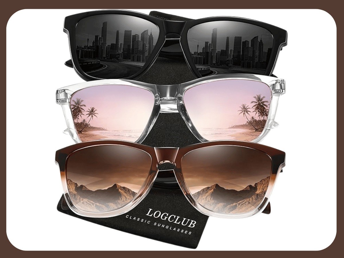Get this Polarized Sunglasses 3-Pack for only