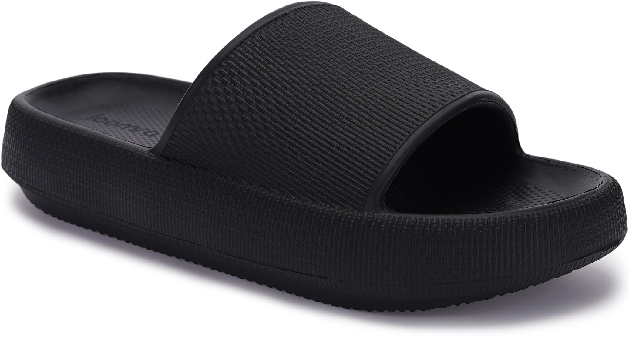 Joomra Womens Shower Slippers Slides Cushion for Mens Size 10 Foam Female Pillow House