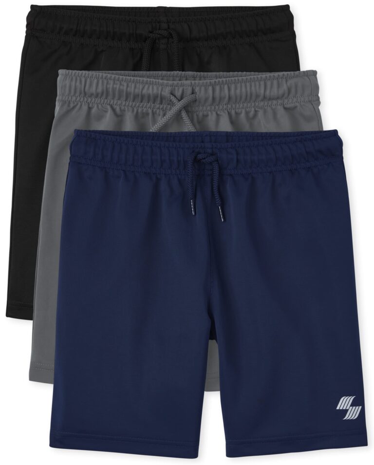 🔥 The Children’s Place Boys Athletic Basketball Shorts, 3 Pack  — $16.14  (was $38.95)