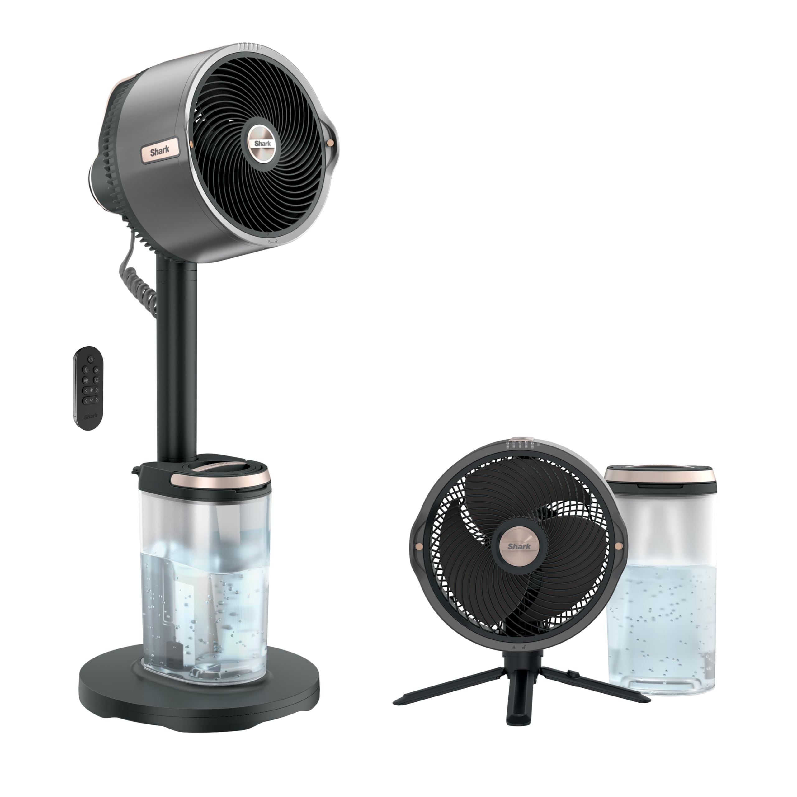 Shark FlexBreeze Pro Mist Fan, Indoor & Outdoor Oscillating Cooling Fan with Misting for Home & Patio